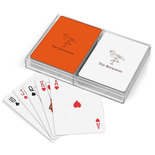 Flamingo Double Deck Playing Cards
